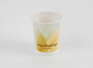 environmentally friendly disposable paper cup 8oz